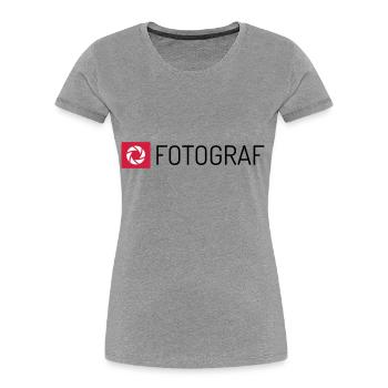 Fotograf - Frauen Premium Bio T-Shirt - Navy - Vorne - Mia (176cm)