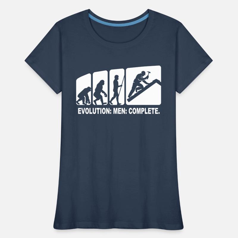 Roofer Evolution Roofing Women's Premium Organic T-Shirt
