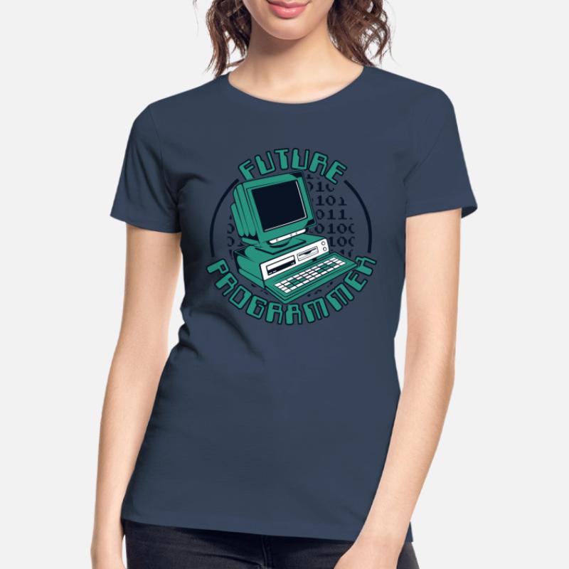 Future Programmer Softwareingenieur Developer Frauen Premium Bio T-Shirt