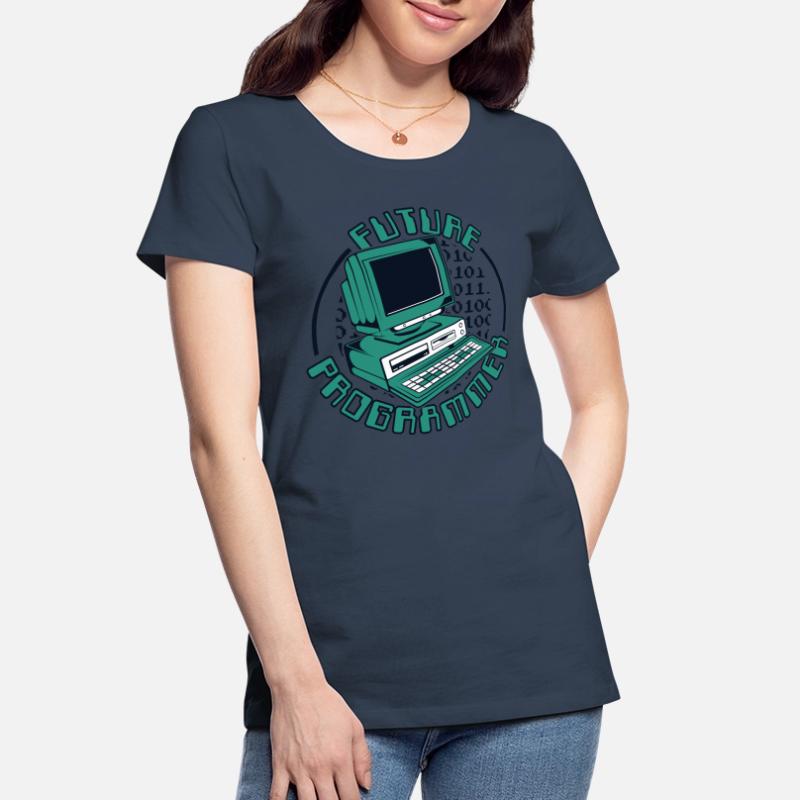Future Programmer Softwareingenieur Developer Frauen Premium Bio T-Shirt