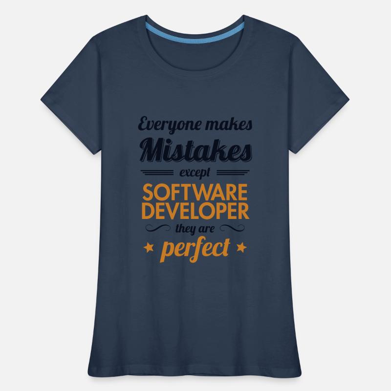 Software Developer are Perfect Full Stack Women's Premium Organic T-Shirt