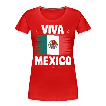 Mexico Mexico Mexican Spanish - Women's Premium Organic T-Shirt - navy - Front - Mia (176cm)