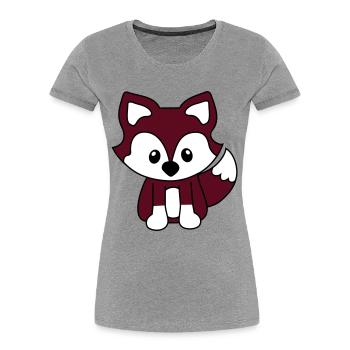 châtaigne - T-shirt bio Premium Femme - bleu marine - Devant - Mia (176cm)