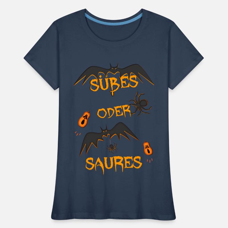 Süßes oder Saures Frauen Premium Bio T-Shirt