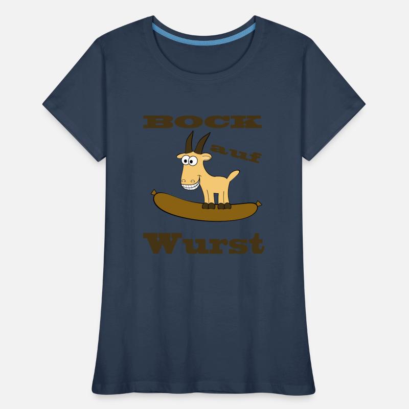 Comic Bock - Bock auf Wurst Frauen Premium Bio T-Shirt