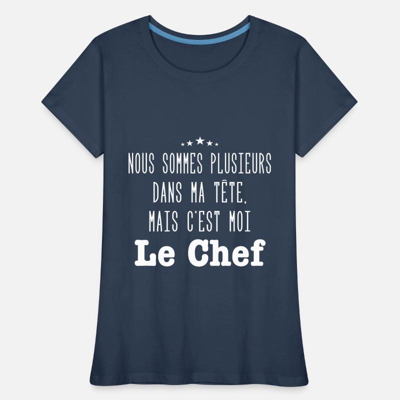 c'est moi le chef T-shirt bio Premium Femme