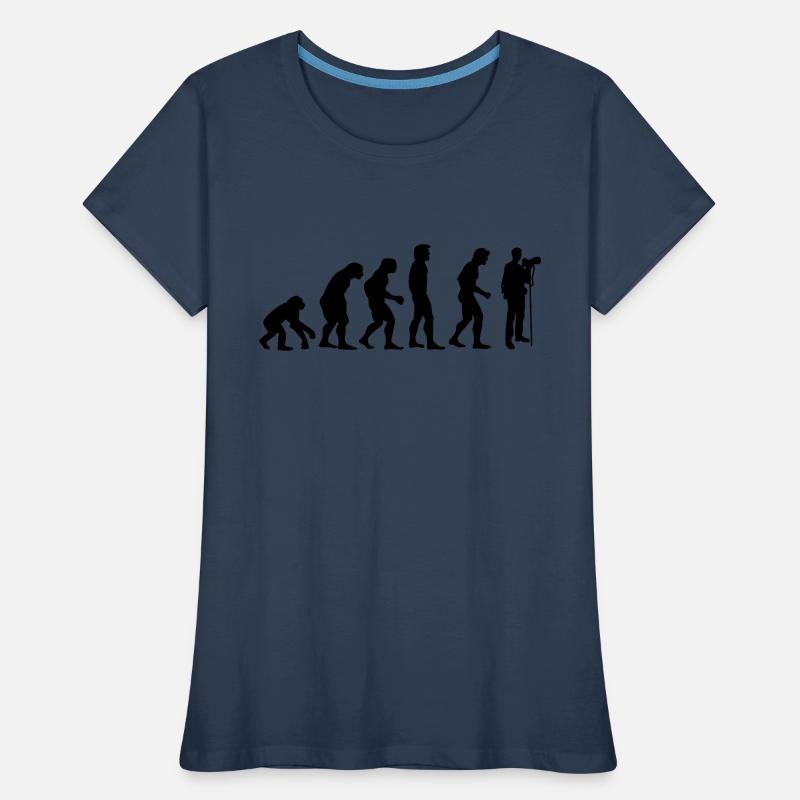 fotograf_evolution Frauen Premium Bio T-Shirt
