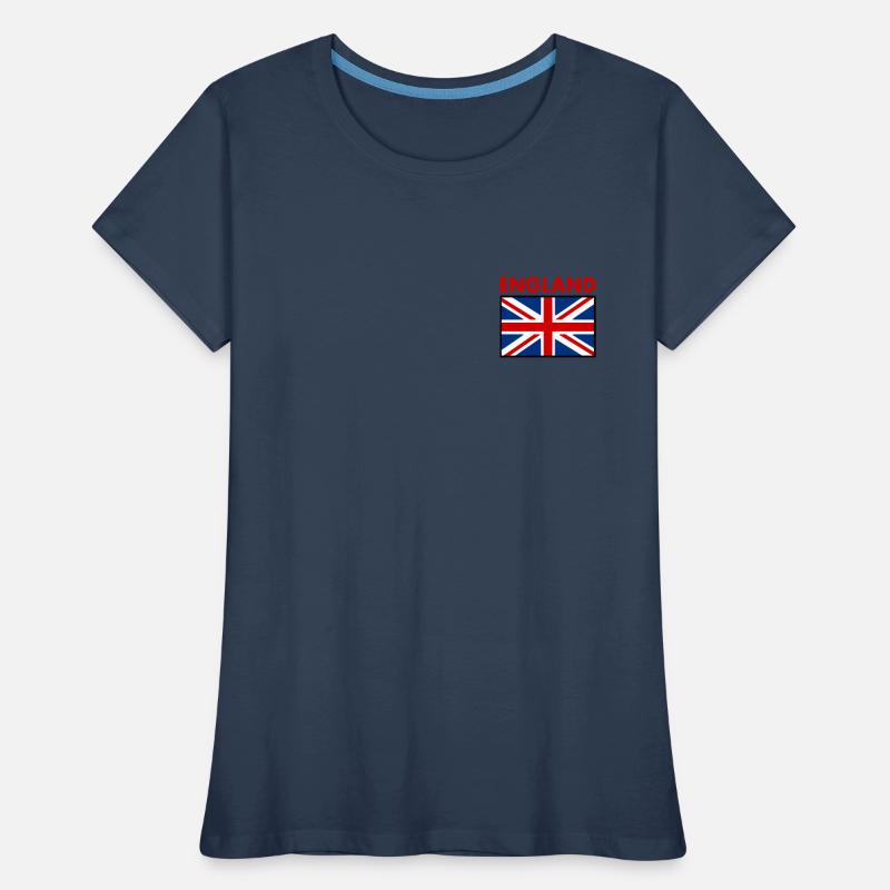 angleterre T-shirt bio Premium Femme