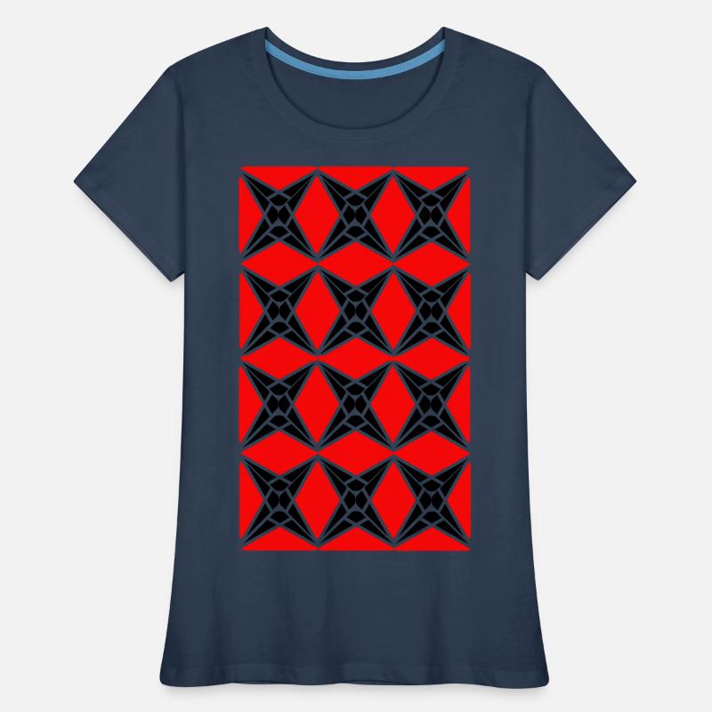 Star pattern Women's Premium Organic T-Shirt