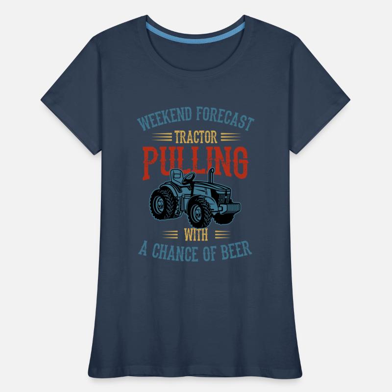 tractor pulling, tractor pulling drag, tracteurs, T-shirt bio Premium Femme