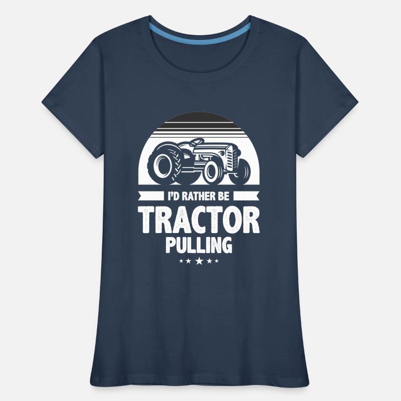 tractor pulling, tractor pulling tractors, Women's Premium Organic T-Shirt