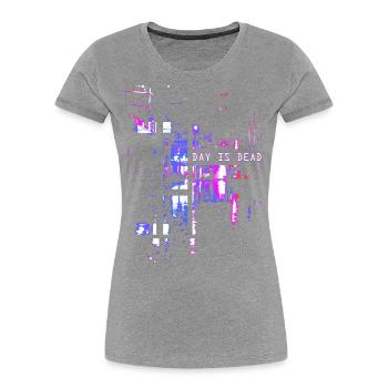 Vaporwave Aesthetics Tokyo - Women's Premium Organic T-Shirt - navy - Front - Mia (176cm)