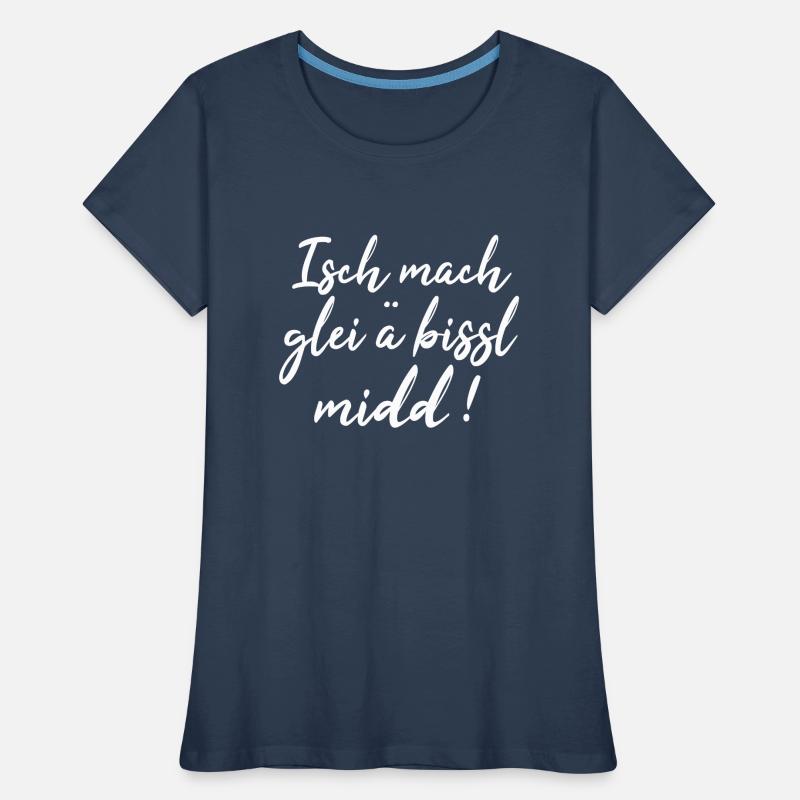 Dialecte saxon ossi T-shirt bio Premium Femme