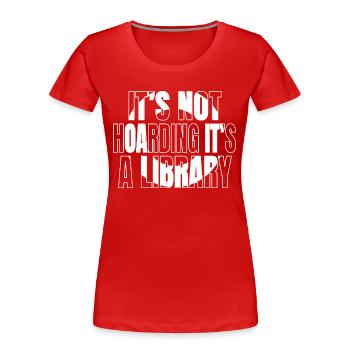 livre cadeau ver anniversaire amoureux de l’école inspirante - T-shirt bio Premium Femme - bleu marine - Devant - Mia (176cm)