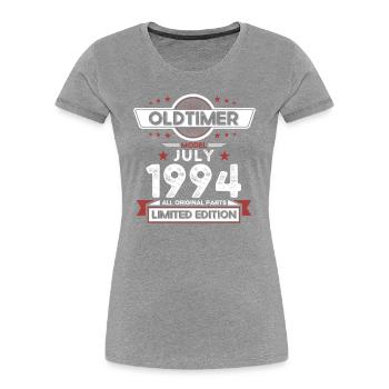 30. Geburtstag Oldtimer Juli 1994 Jahrgang 1994 - Frauen Premium Bio T-Shirt - Navy - Vorne - Mia (176cm)