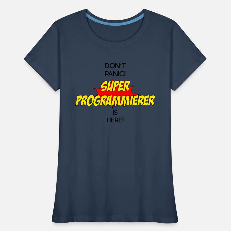 Super Programmierer / Super Programmer Frauen Premium Bio T-Shirt