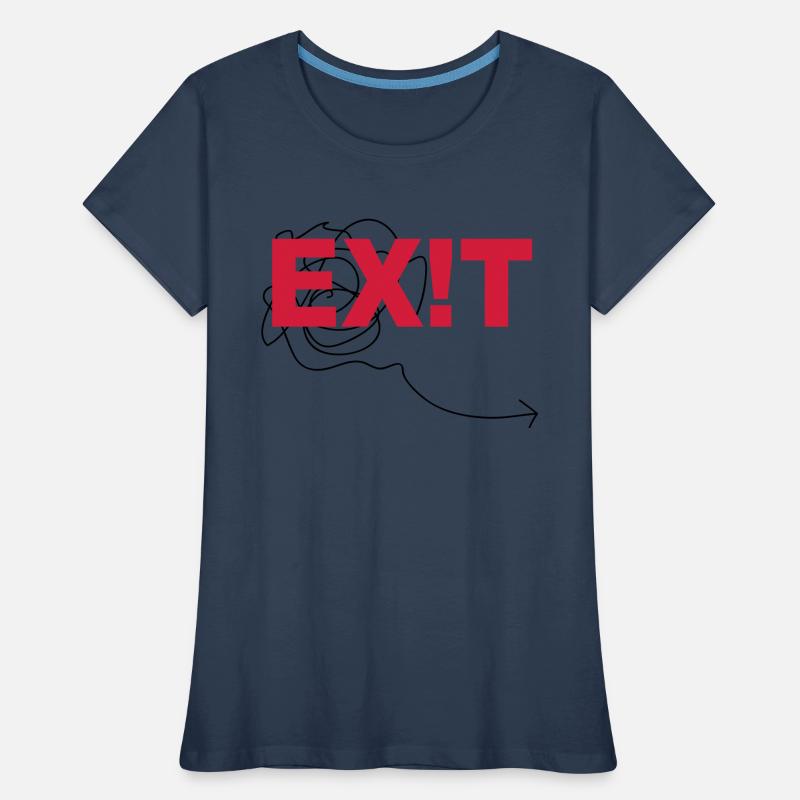 EXIT Women's Premium Organic T-Shirt