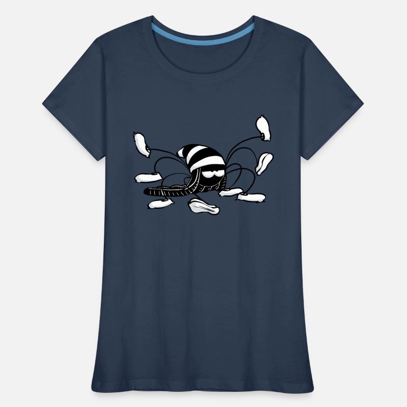 Beth the Spider -Rasta Spider (Textversion) Frauen Premium Bio T-Shirt