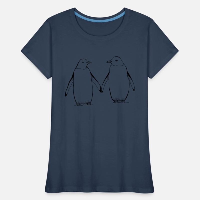 Tag der Pinguine Frauen Premium Bio T-Shirt