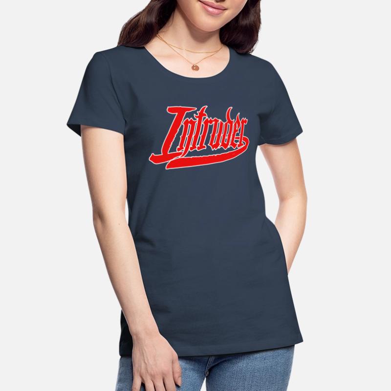 intruder hacker eindringling clan sticker computer Frauen Premium Bio T-Shirt