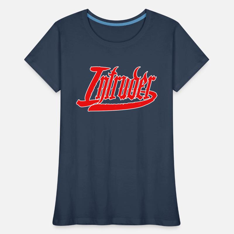 intruder hacker eindringling clan sticker computer Frauen Premium Bio T-Shirt