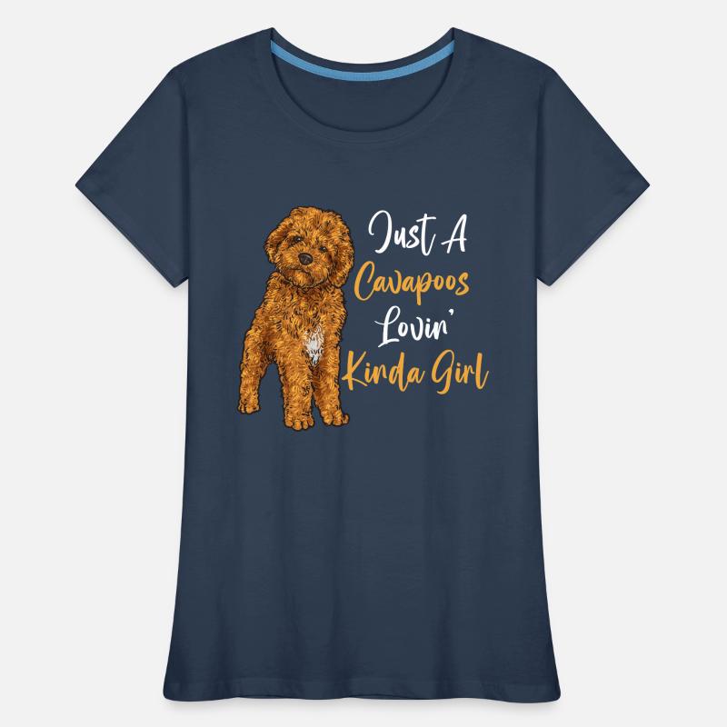 Cavapoo Cavoodle Capoodle Dog Women's Premium Organic T-Shirt