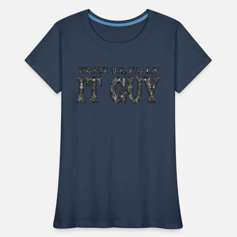 IT-Typ Unterstützung Geek Computer Computer Geek Techniker Frauen Premium Bio T-Shirt