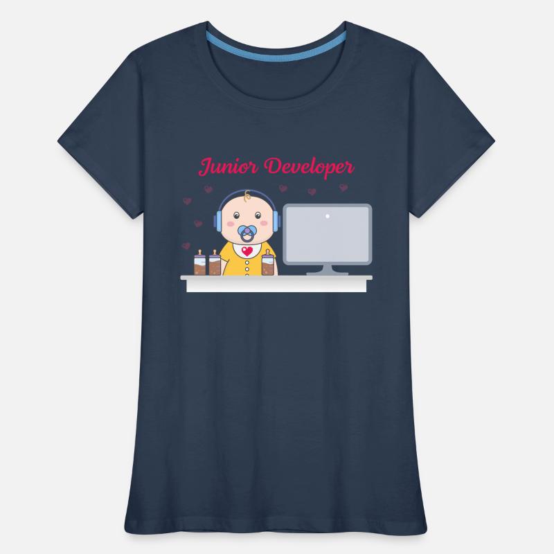 Junior Developer Frauen Premium Bio T-Shirt