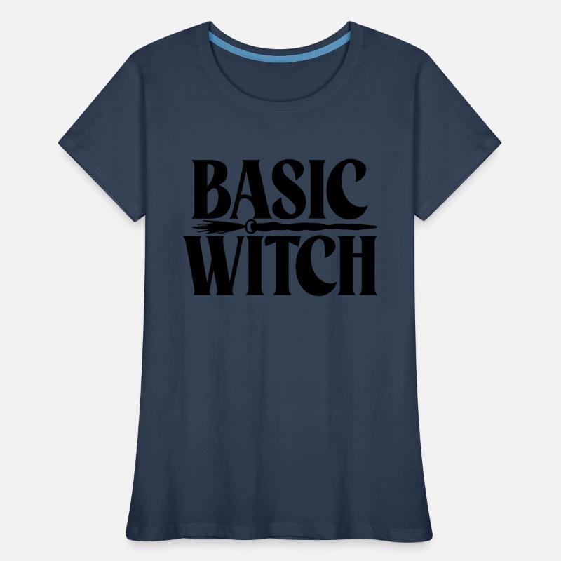Basic Witch Frauen Premium Bio T-Shirt