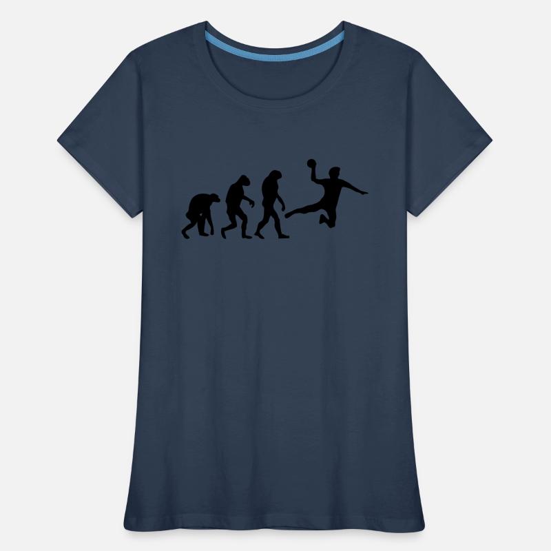 Handball Evolution Women's Premium Organic T-Shirt