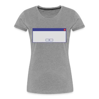 window_3colorok - Frauen Premium Bio T-Shirt - Navy - Vorne - Mia (176cm)