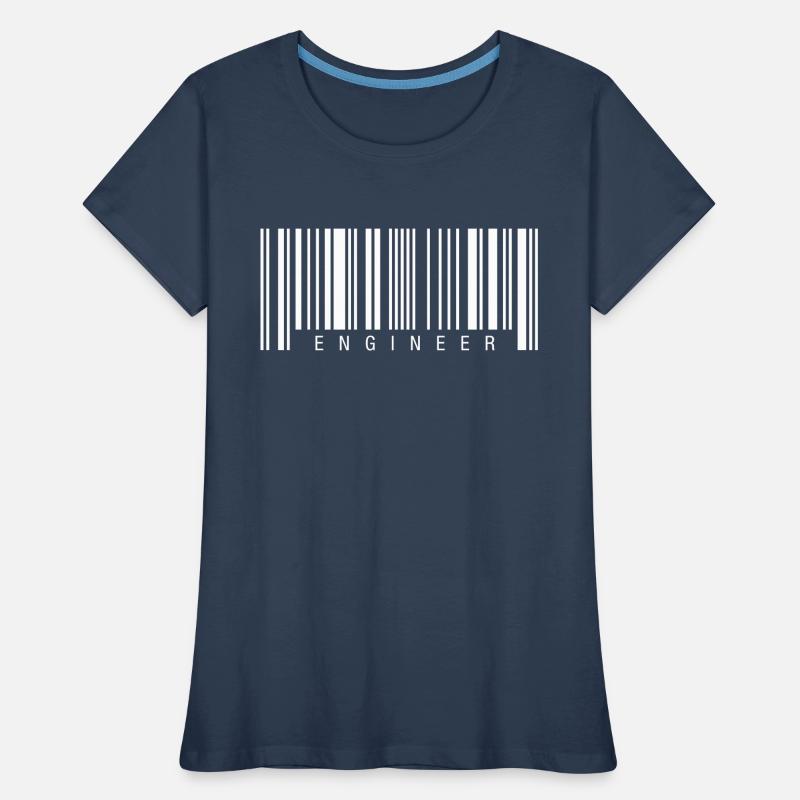 Engineer Barcode Women's Premium Organic T-Shirt