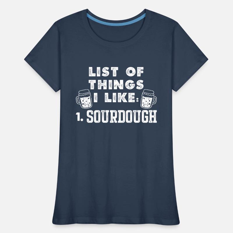 Bread Baking Baker Bakery Sourdough Women's Premium Organic T-Shirt