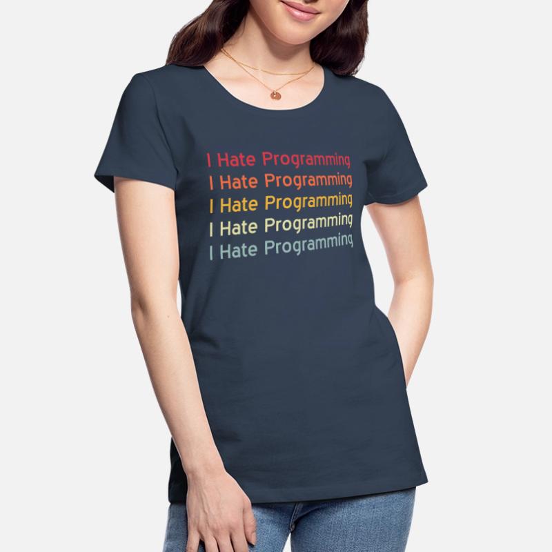 Informatiker Programmer Programming Coding Sprüche Frauen Premium Bio T-Shirt