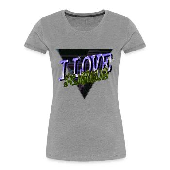 bday cute penguin sayings emperor awesome funny - Frauen Premium Bio T-Shirt - Navy - Vorne - Mia (176cm)