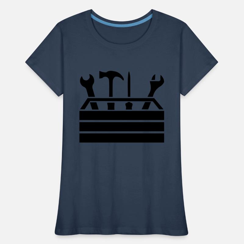 Tools Workshop Toolbox 1 Women's Premium Organic T-Shirt