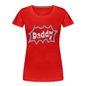 HerzDaddy - Frauen Premium Bio T-Shirt -  - Vorne - Mia (176cm)