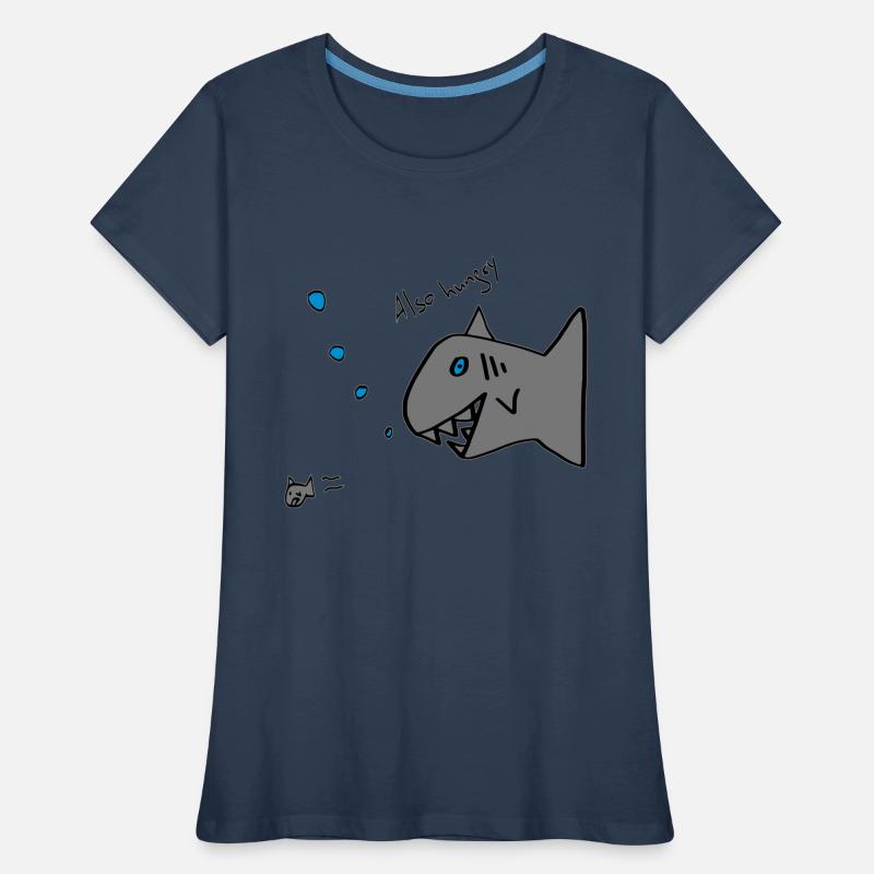 also hungry fish Women's Premium Organic T-Shirt