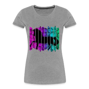 Pferd - Frauen Premium Bio T-Shirt - Navy - Vorne - Mia (176cm)