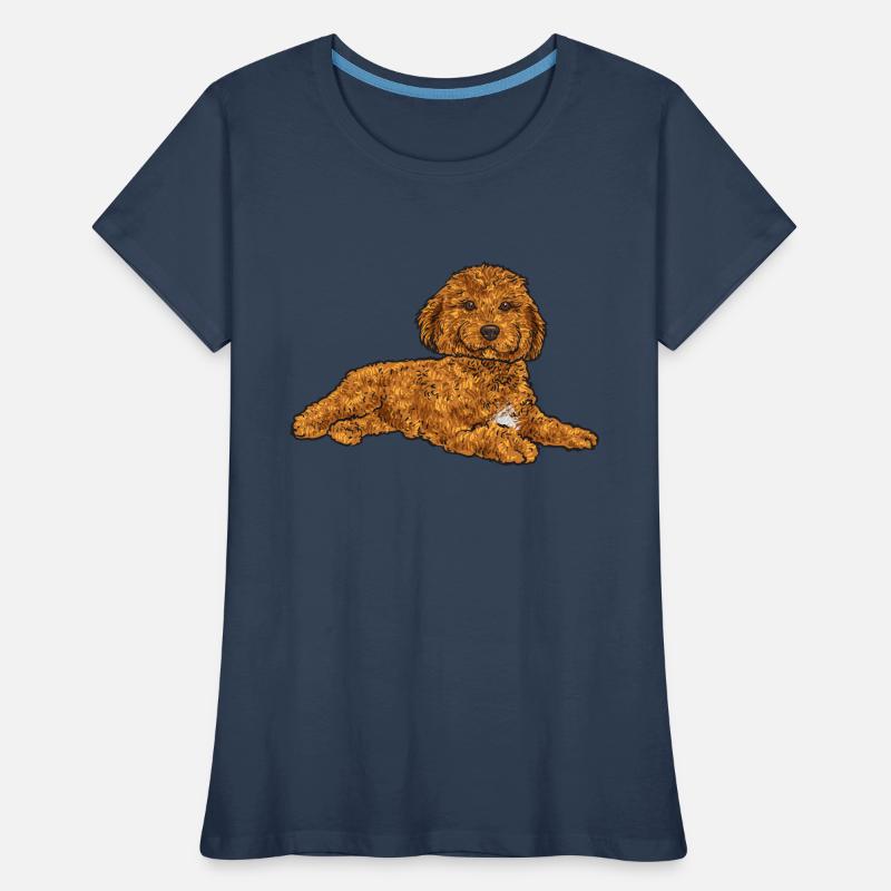 Cavapoo Capoodle Cavoodle Dog Gift Women's Premium Organic T-Shirt