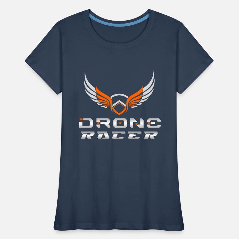 Drone Drones Drone Flight Drone Pilot T-shirt bio Premium Femme