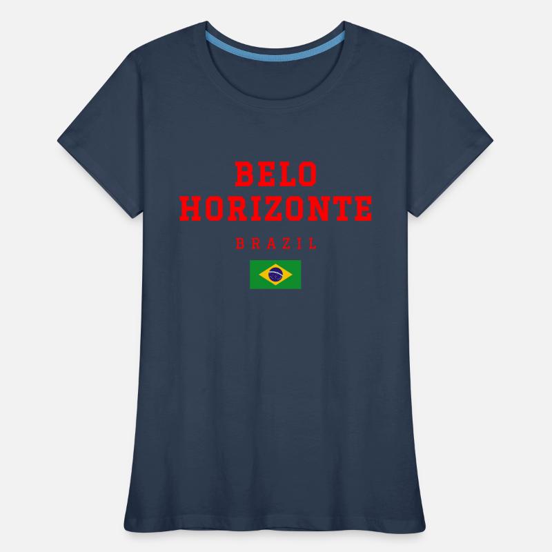 Belo Horizonte, Brésil T-shirt bio Premium Femme