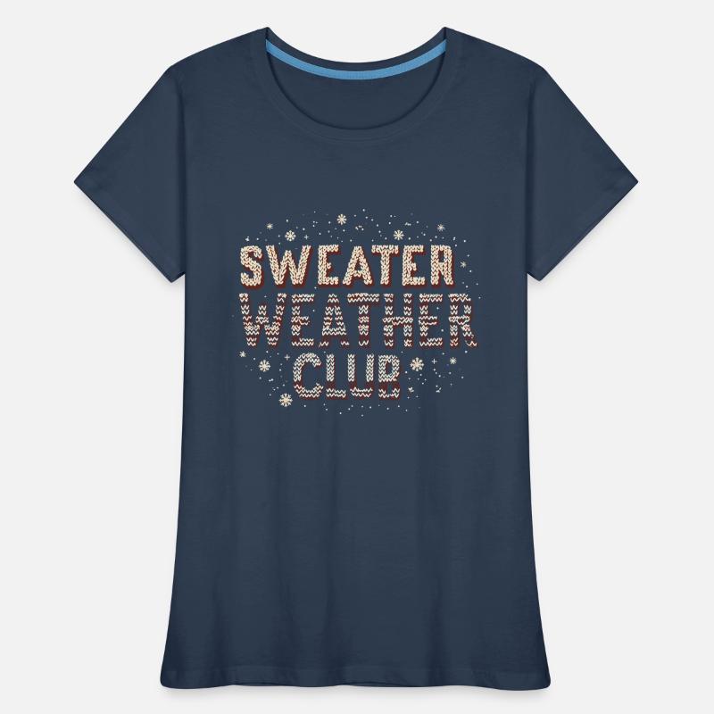 MÉTÉO DES PULLS T-shirt bio Premium Femme