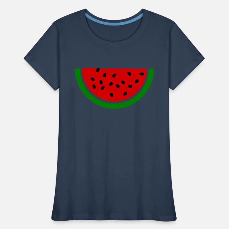 Melon pastèque T-shirt bio Premium Femme