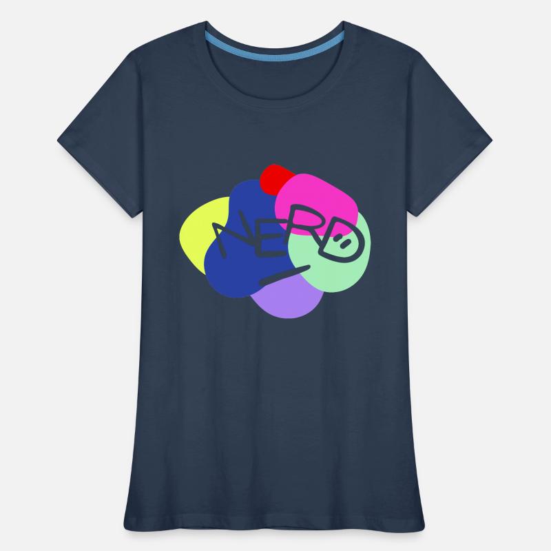 NERD Frauen Premium Bio T-Shirt