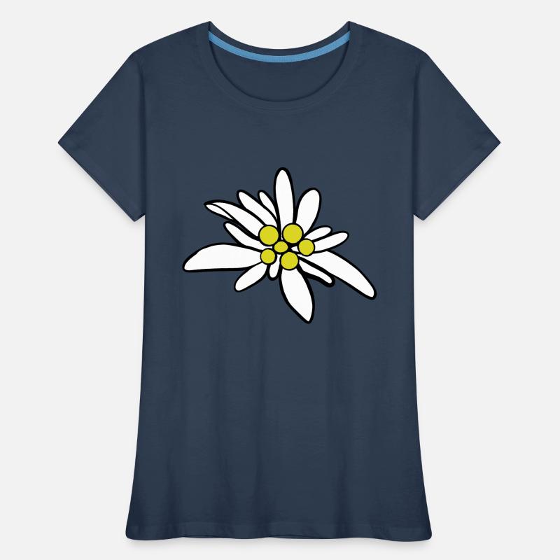 Edelweiß 1 Frauen Premium Bio T-Shirt