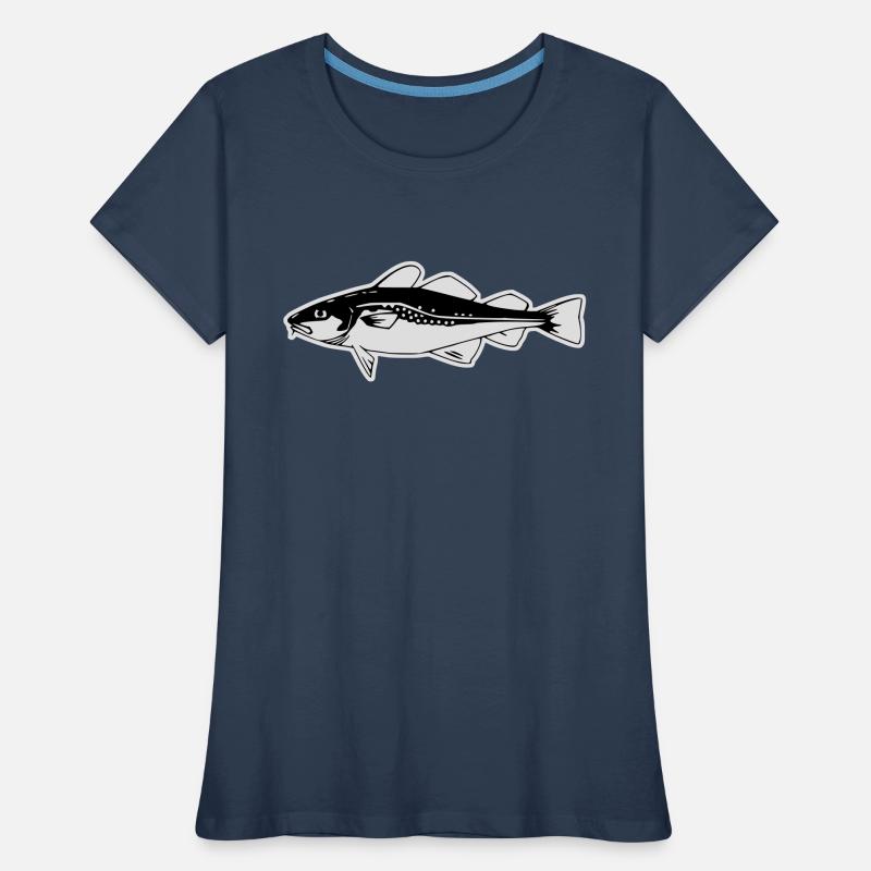 Fish, Cod, Dorsch Women's Premium Organic T-Shirt