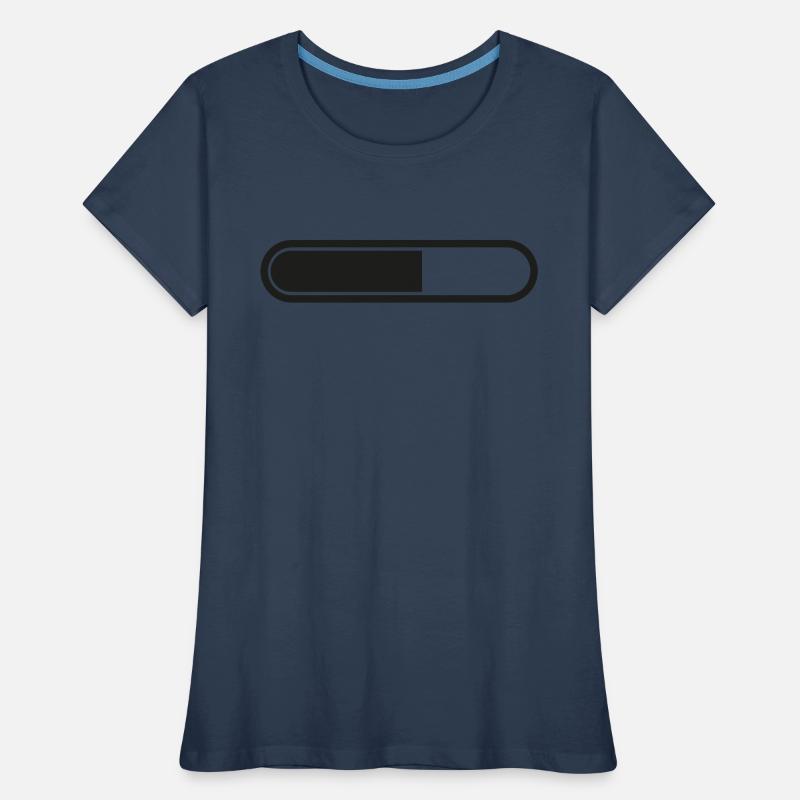 Charging bar Loading battery Women's Premium Organic T-Shirt