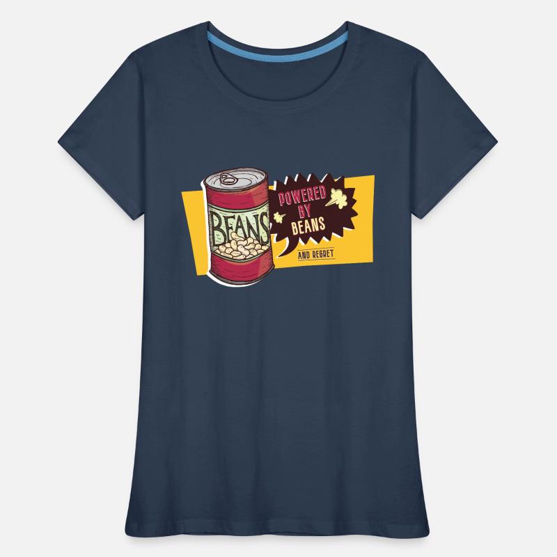 Propulsé Par Les Haricots Et Le Regret - Pet Péter Péter T-shirt bio Premium Femme