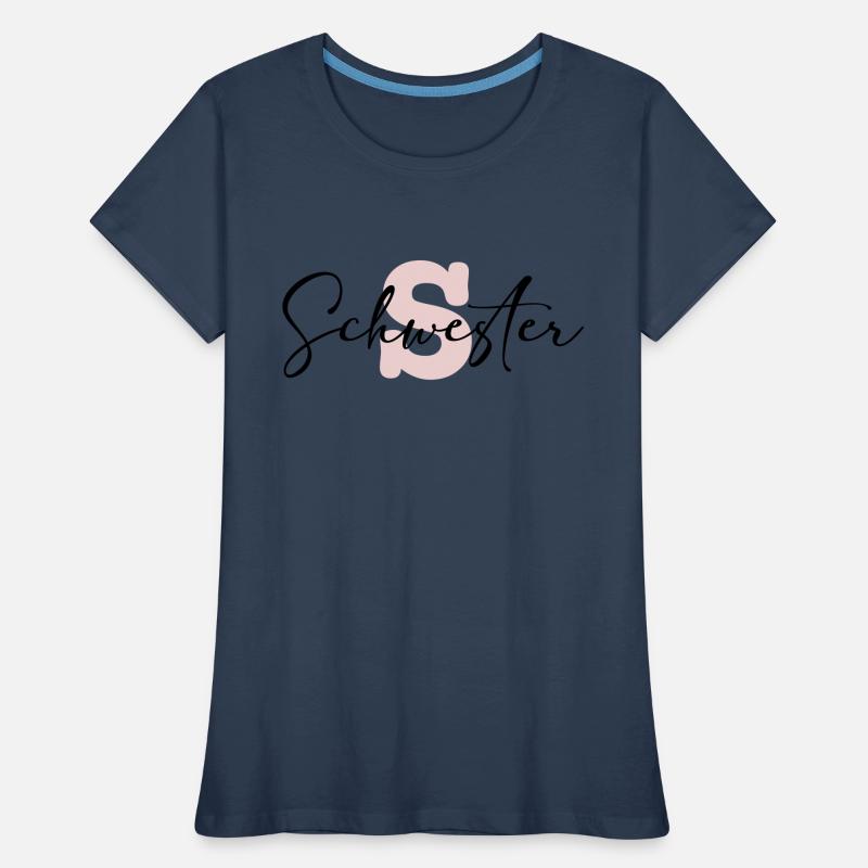 schwester Frauen Premium Bio T-Shirt